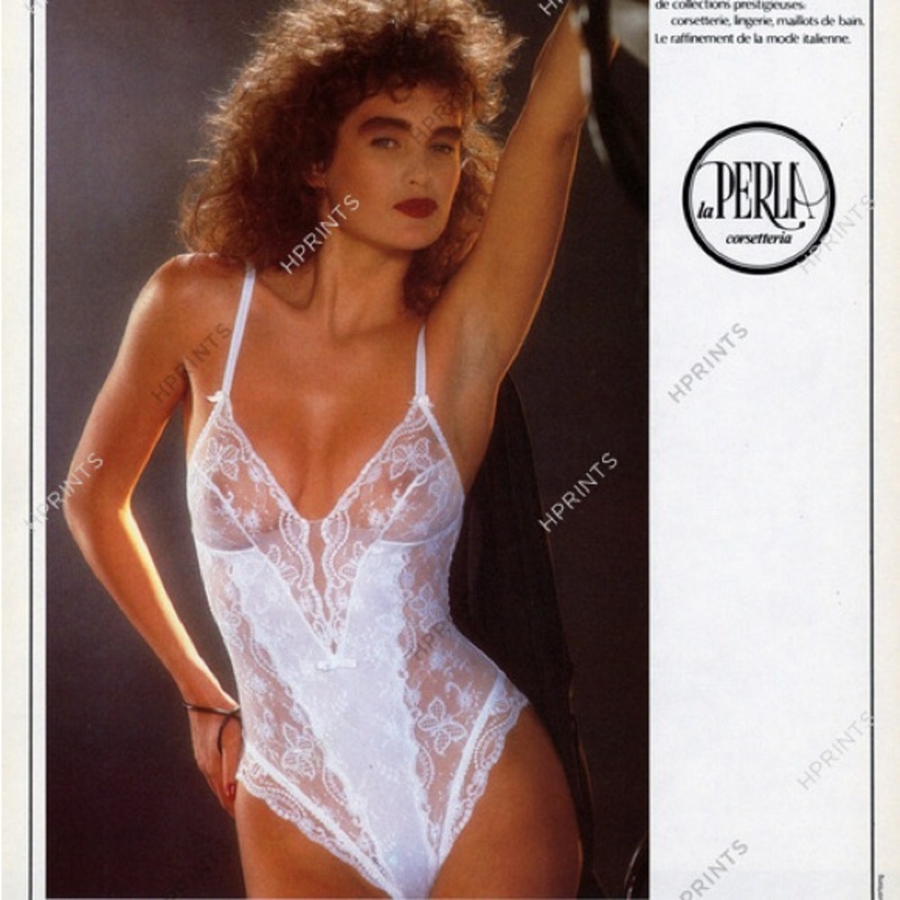 NWT La Perla documented White Lace Bodysuit